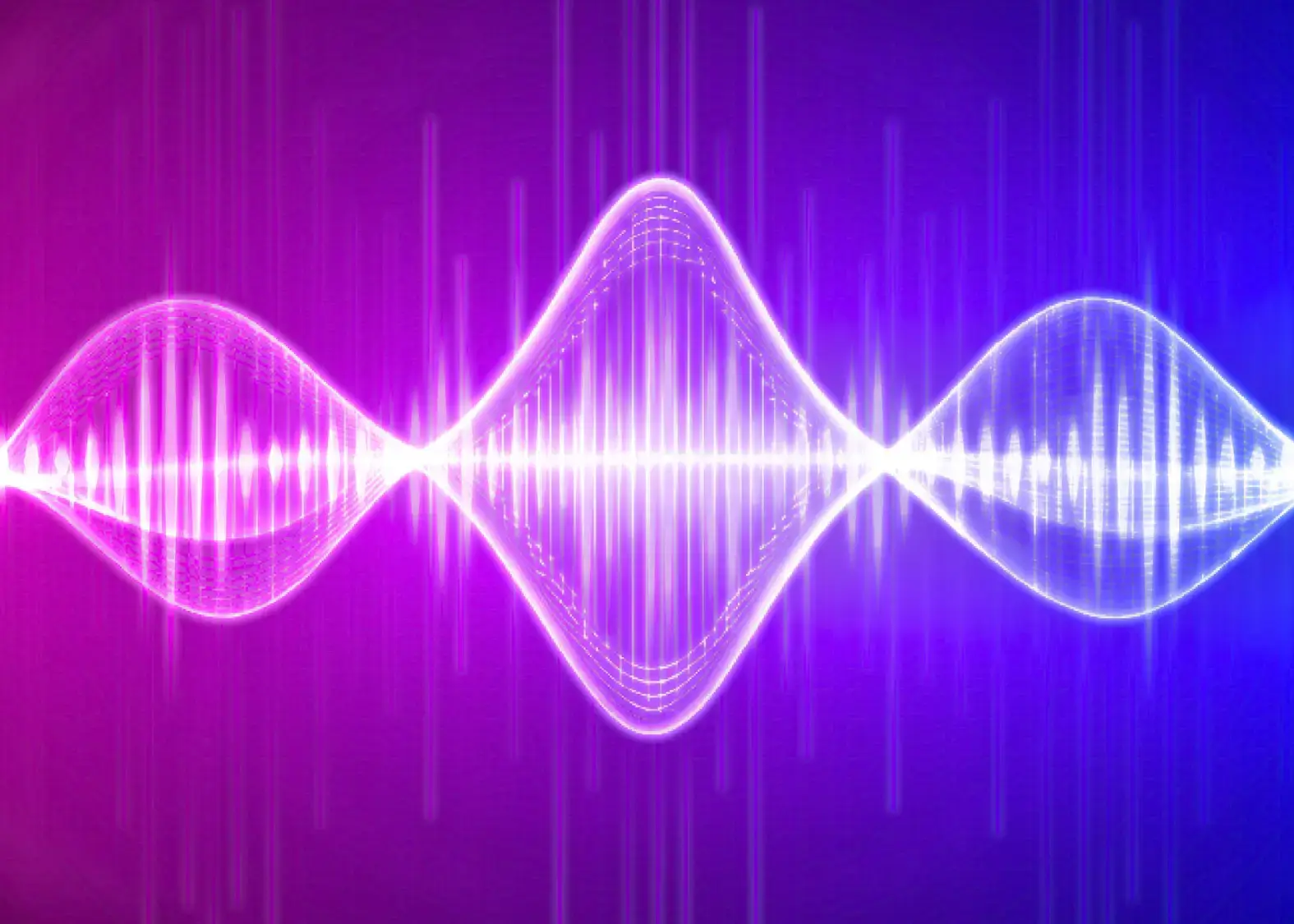 image of a colorful frequency healing wave that represents radionics